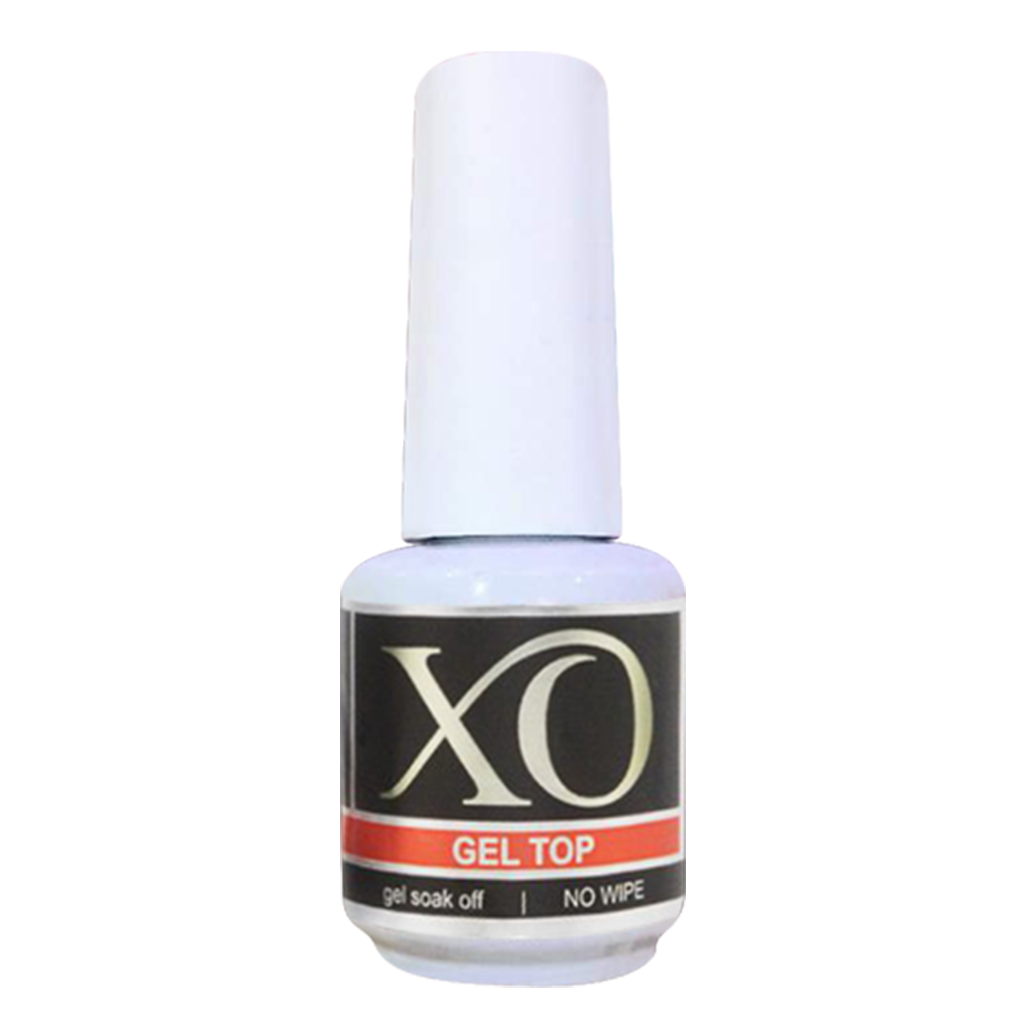 XO Top Coat No Wipe Gel, 0.5oz, 43053 (Pk: 6 pcs/box, 25 pcs/case)