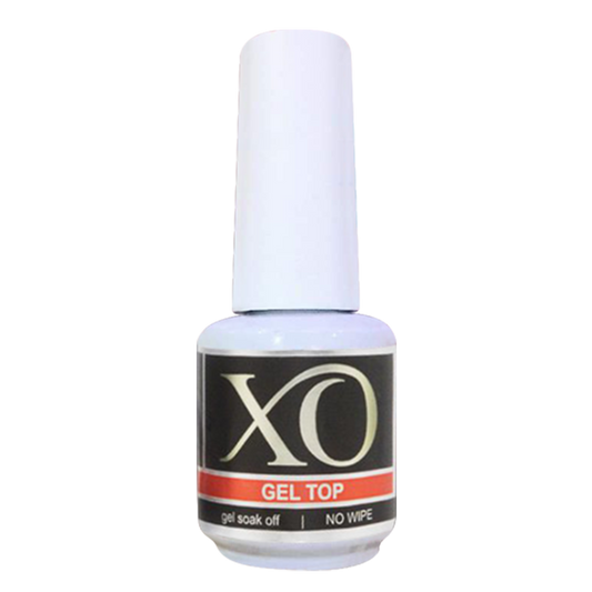 XO Top Coat No Wipe Gel, 0.5oz, 43053 (Pk: 6 pcs/box, 25 pcs/case)