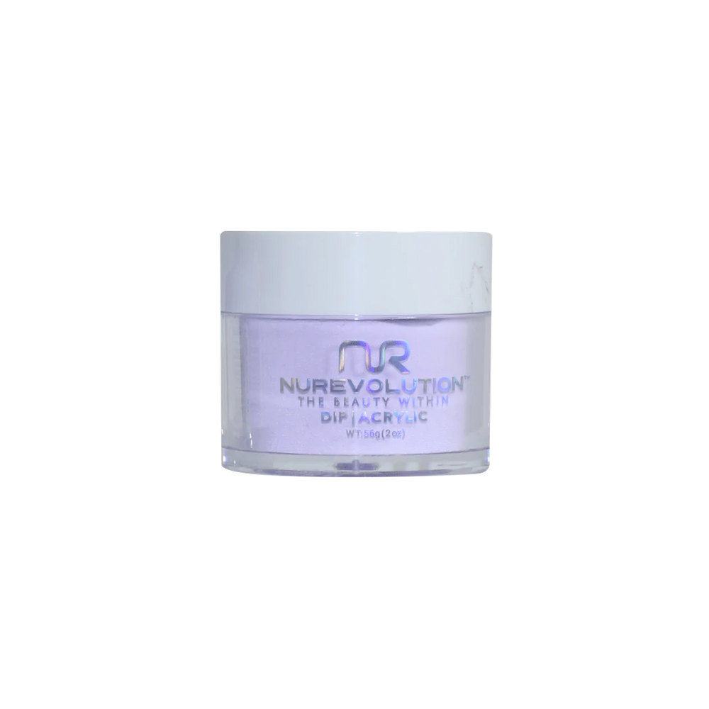 NuRevolution Dipping Powder, 113, Lavender Cotton, 2oz