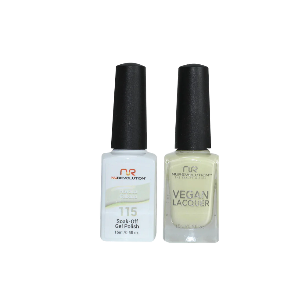 NuRevolution Gel Polish + Nail Lacquer, 115, Havana Cabana, 0.5oz