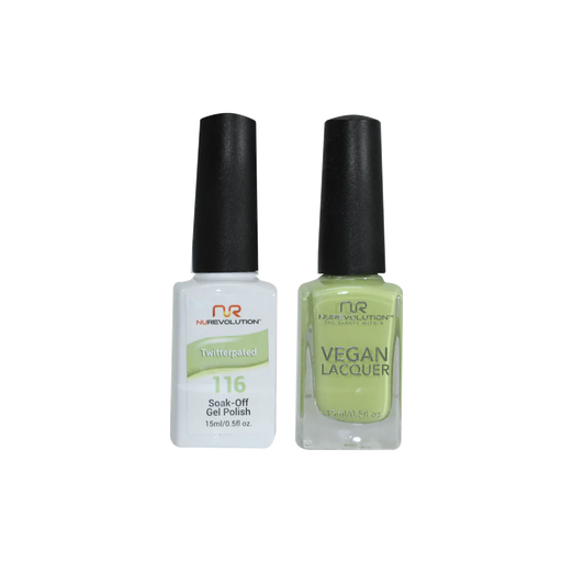 NuRevolution Gel Polish + Nail Lacquer, 116, Twitterpated, 0.5oz