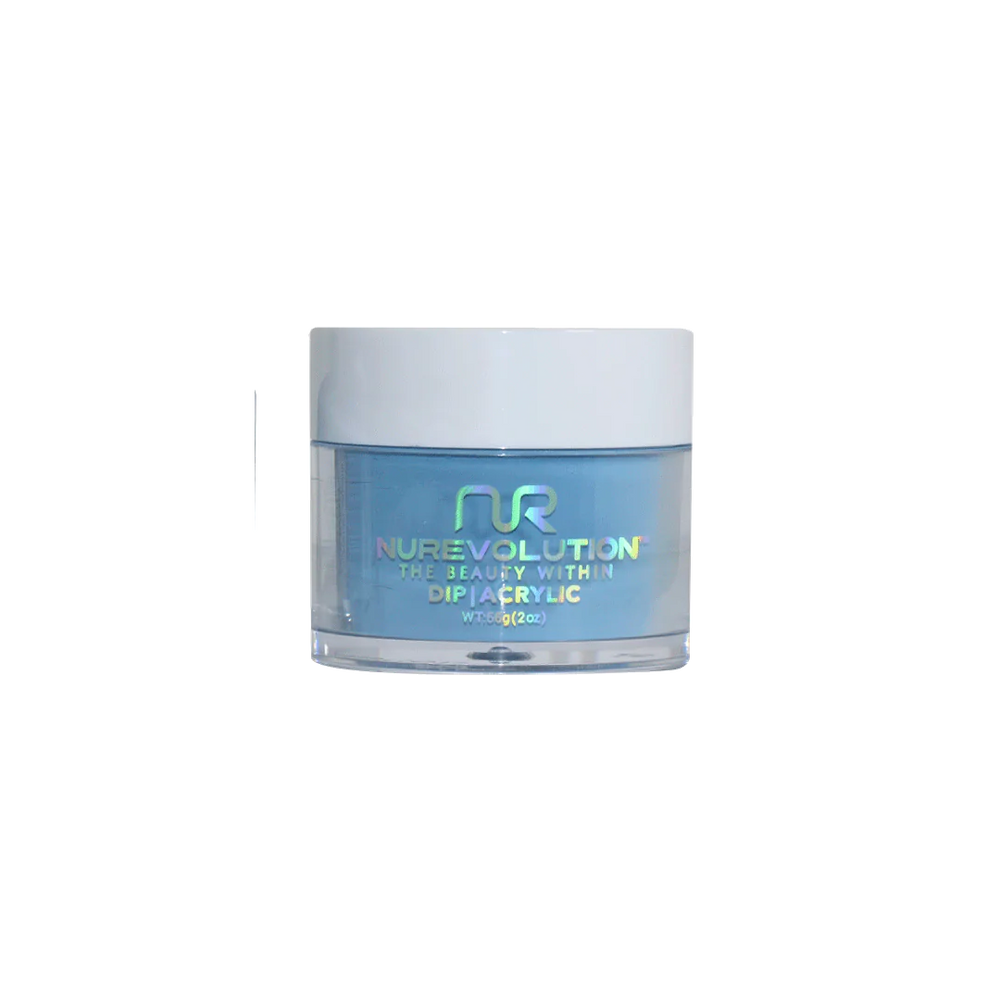 NuRevolution Dipping Powder, 126, Feeling Bleu, 2oz