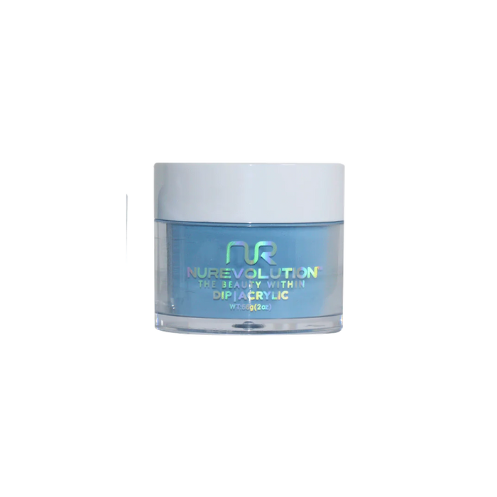NuRevolution Dipping Powder, 126, Feeling Bleu, 2oz