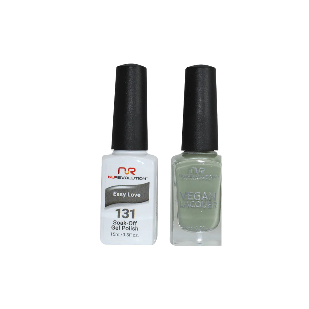 NuRevolution Gel Polish + Nail Lacquer, 131, Easy Love, 0.5oz