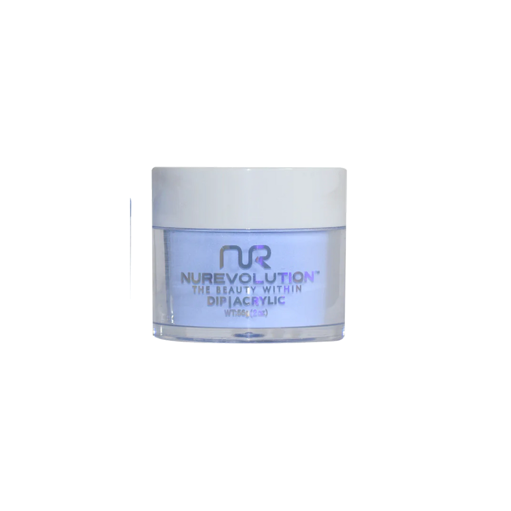 NuRevolution Dipping Powder, 132, Peek-a-Blue, 2oz