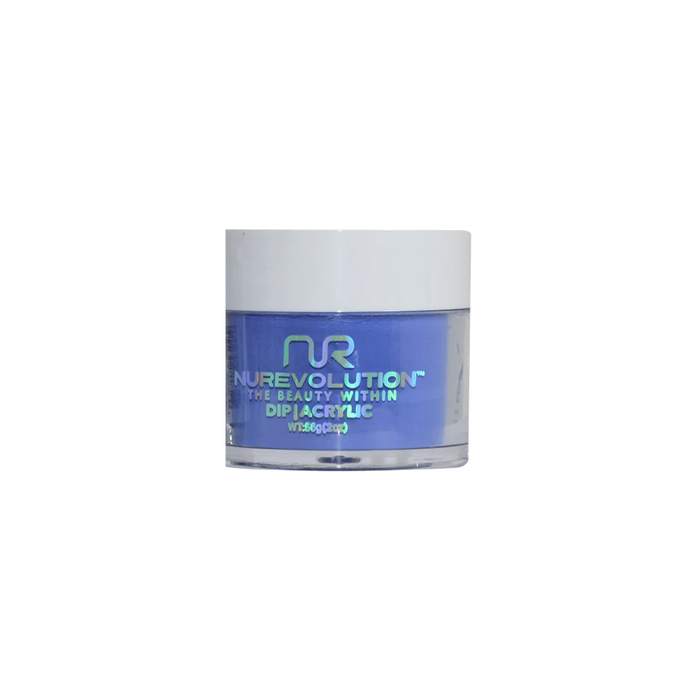 NuRevolution Dipping Powder, 145, Blue Me Away, 2oz