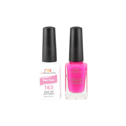 NuRevolution Gel Polish + Nail Lacquer, 163, Juicy, 0.5oz