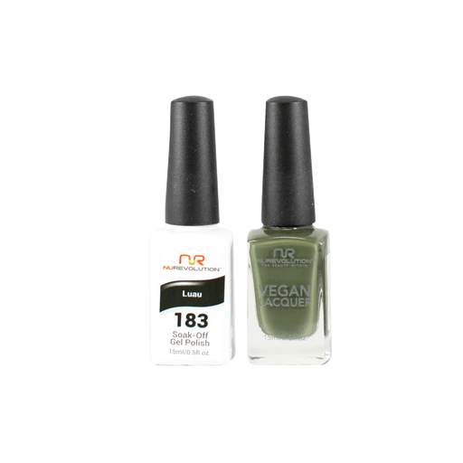 NuRevolution Gel Polish + Nail Lacquer, 183, Luau, 0.5oz