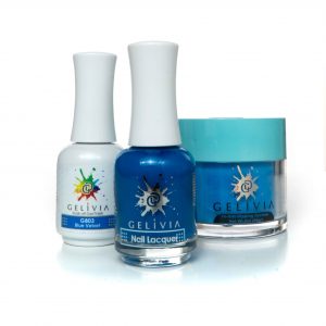 Gelivia 3in1 Dipping Powder + Gel Polish + Nail Lacquer, 803, Blue Velvet OK0916MN