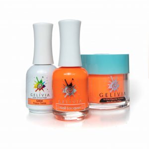 Gelivia 3in1 Dipping Powder + Gel Polish + Nail Lacquer, 804, Poppy Fields, OK0916MN