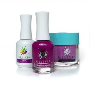 Gelivia 3in1 Dipping Powder + Gel Polish + Nail Lacquer, 805, Purple Rain, OK0916MN