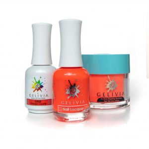 Gelivia 3in1 Dipping Powder + Gel Polish + Nail Lacquer, 808, Orange County, OK0916MN