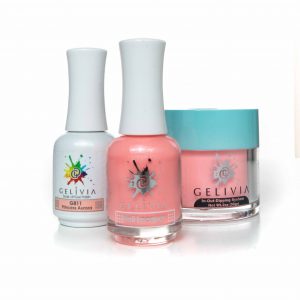 Gelivia 3in1 Dipping Powder + Gel Polish + Nail Lacquer, 811, Princess Aurora, OK0916MN