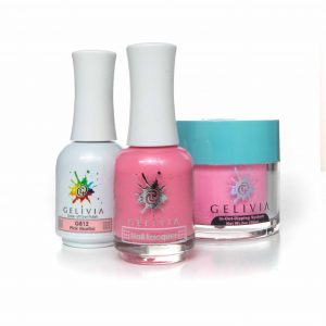 Gelivia 3in1 Dipping Powder + Gel Polish + Nail Lacquer, 812, Pink Martini, OK0916MN