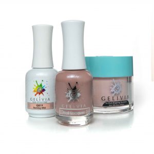 Gelivia 3in1 Dipping Powder + Gel Polish + Nail Lacquer, 819, Running Wild, OK0916MN