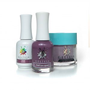 Gelivia 3in1 Dipping Powder + Gel Polish + Nail Lacquer, 820, Violetta, OK0916MN