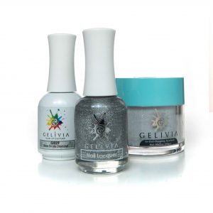 Gelivia 3in1 Dipping Powder + Gel Polish + Nail Lacquer, 829, Shine on Me Diamond, OK0916MN