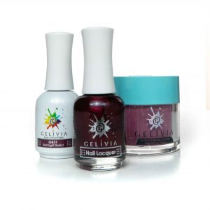 Gelivia 3in1 Dipping Powder + Gel Polish + Nail Lacquer, 831, Redlight District, OK0916MN