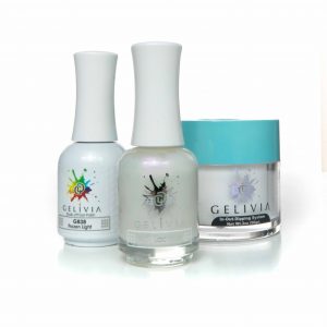 Gelivia 3in1 Dipping Powder + Gel Polish + Nail Lacquer, 838, Frozen Light OK0916MN