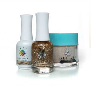 Gelivia 3in1 Dipping Powder + Gel Polish + Nail Lacquer, 841, Hollywood Glam, OK0916MN