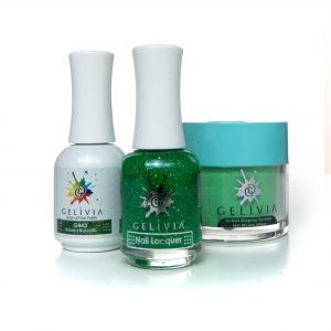 Gelivia 3in1 Dipping Powder + Gel Polish + Nail Lacquer, 843, Auroa Borellis OK0916MN