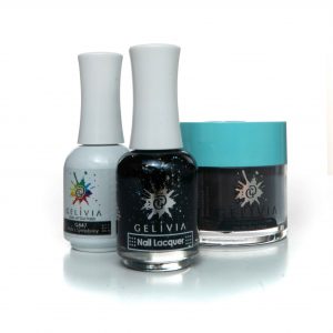 Gelivia 3in1 Dipping Powder + Gel Polish + Nail Lacquer, 847, Pluto’s Symphony, OK0916MN