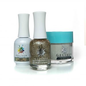 Gelivia 3in1 Dipping Powder + Gel Polish + Nail Lacquer, 855, Bubbly Love OK0916MN