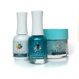 Gelivia 3in1 Dipping Powder + Gel Polish + Nail Lacquer, 857, Mermaid’s Tale, OK0916MN