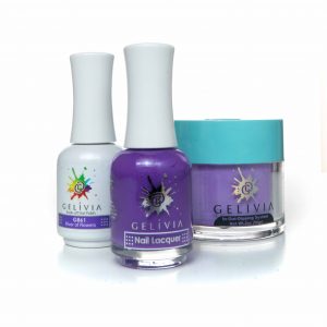 Gelivia 3in1 Dipping Powder + Gel Polish + Nail Lacquer, 861, River of Flowers, OK0916MN