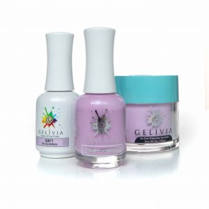 Gelivia 3in1 Dipping Powder + Gel Polish + Nail Lacquer, 871, Iris Goddess, OK0916MN