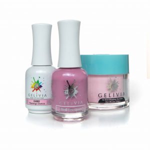 Gelivia 3in1 Dipping Powder + Gel Polish + Nail Lacquer, 880, Flamingo Dance OK0916MN