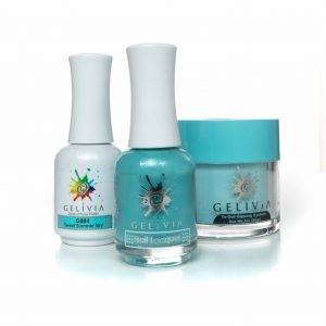 Gelivia 3in1 Dipping Powder + Gel Polish + Nail Lacquer, 884, Sweet Summer Sky, OK0916MN