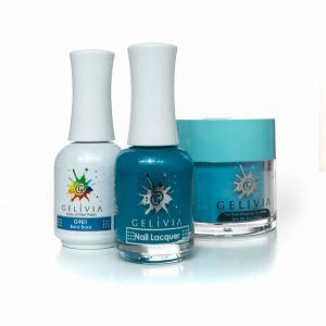 Gelivia 3in1 Dipping Powder + Gel Polish + Nail Lacquer, 901, Bora Bora OK0916MN