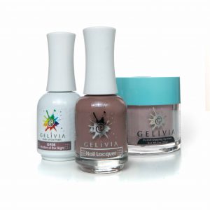 Gelivia 3in1 Dipping Powder + Gel Polish + Nail Lacquer, 908, Rythm of the Night, OK0916MN