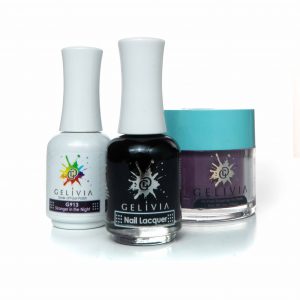 Gelivia 3in1 Dipping Powder + Gel Polish + Nail Lacquer, 913, Stranger in the Night, OK0916MN