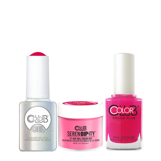 Color Club 3in1 Dipping Powder + Gel Polish + Nail Lacquer , Serendipity, Tube Top, 1oz, 05XDIPNR14-1 KK