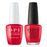 OPI GelColor And Nail Lacquer, Scotland Fall 2019 Collection, U13, Red Heads Ahead, 0.5oz OK0613VD