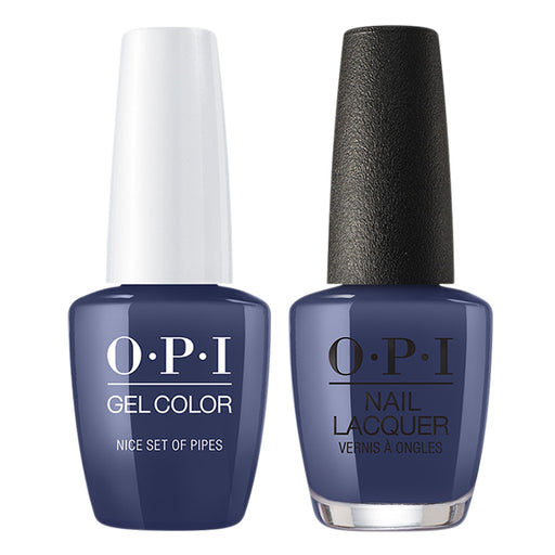 OPI GelColor And Nail Lacquer, Scotland Fall 2019 Collection, U21, Nice Set Of Pipes, 0.5oz OK0613VD