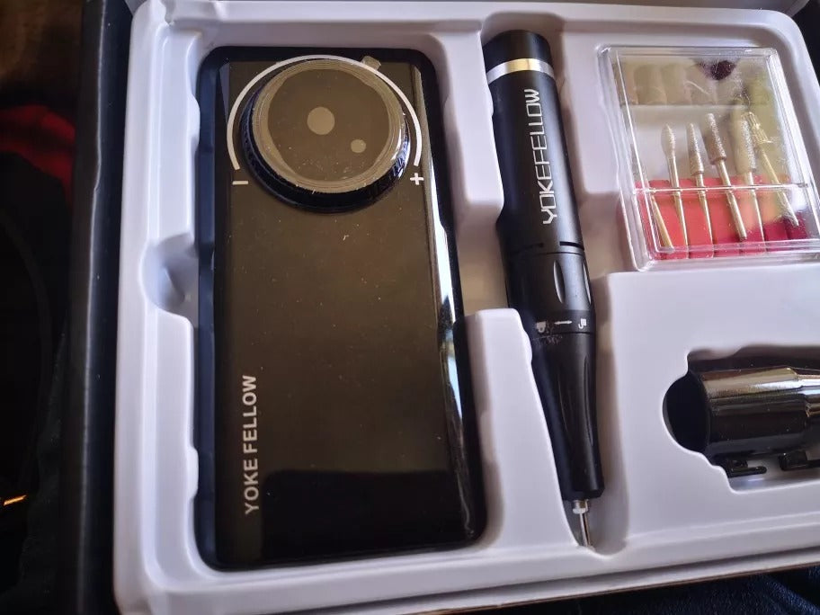 Manicure Nail Drill Machine, BLACK