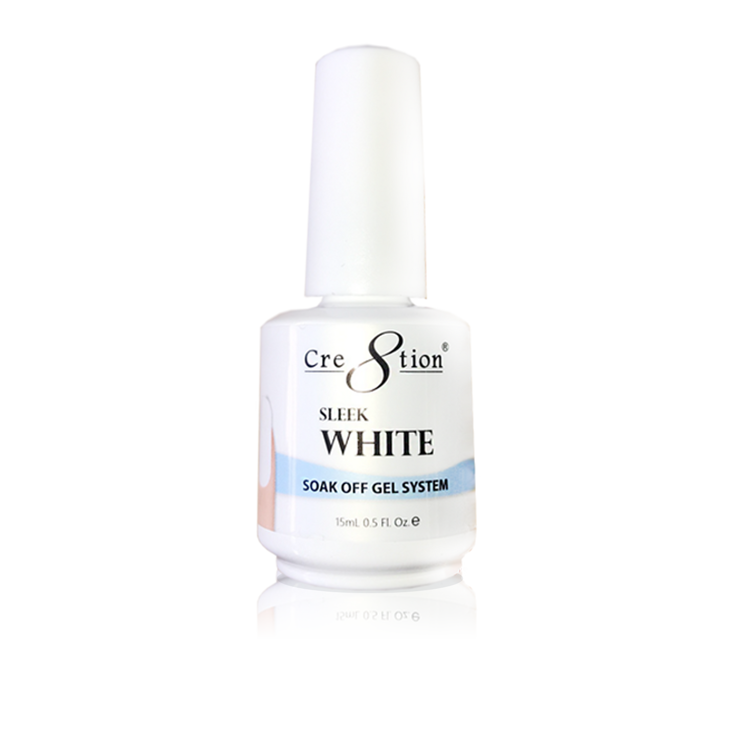 Cre8tion Sleek White Gel, 0.5oz KK