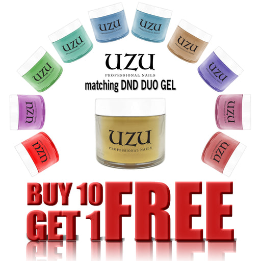Uzu Dipping Powder (Matching DND Duo Gel), 2oz, Color in the notes, B10F1