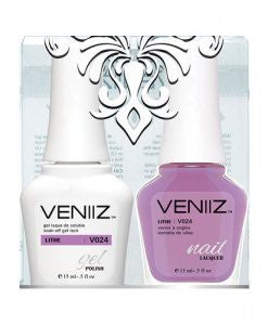 V024 - Veniiz Gel Polish + Nail Lacquer, Lithe, 0.5oz