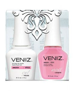 V011 - Veniiz Gel Polish + Nail Lacquer, Amazed, 0.5oz