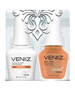 V016 - Veniiz Gel Polish + Nail Lacquer, Duet, 0.5oz