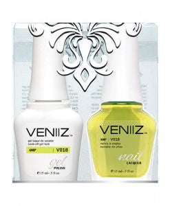 V018 - Veniiz Gel Polish + Nail Lacquer, AMP, 0.5oz