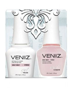 V002 - Veniiz Gel Polish + Nail Lacquer, Hint Hint, 0.5oz