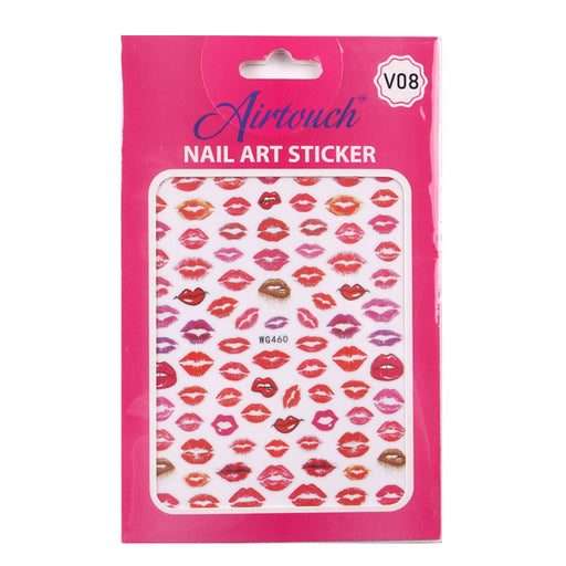 Airtouch Nail Art Sticker, Valentine Collection, V08, WG460