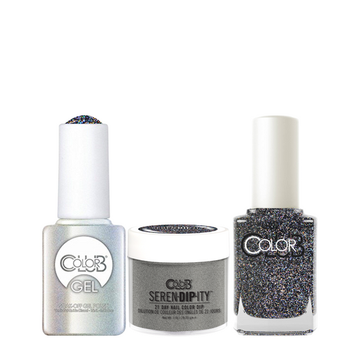 Color Club 3in1 Dipping Powder + Gel Polish + Nail Lacquer , Serendipity, VIP List, 1oz, 05XDIP8017-1 KK