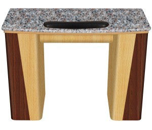Lexor, Nail Table w/ Marble Top, 97107 (NOT Included Shipping Charge)