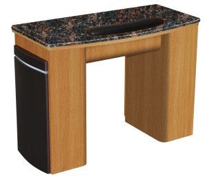 Lexor, Nail Table w/ Marble Top & Space for UV Light, 97106 (NOT Included Shipping Charge)